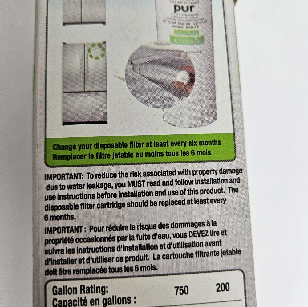 Maytag Refrigerator Ice And Water Filter UKF8001